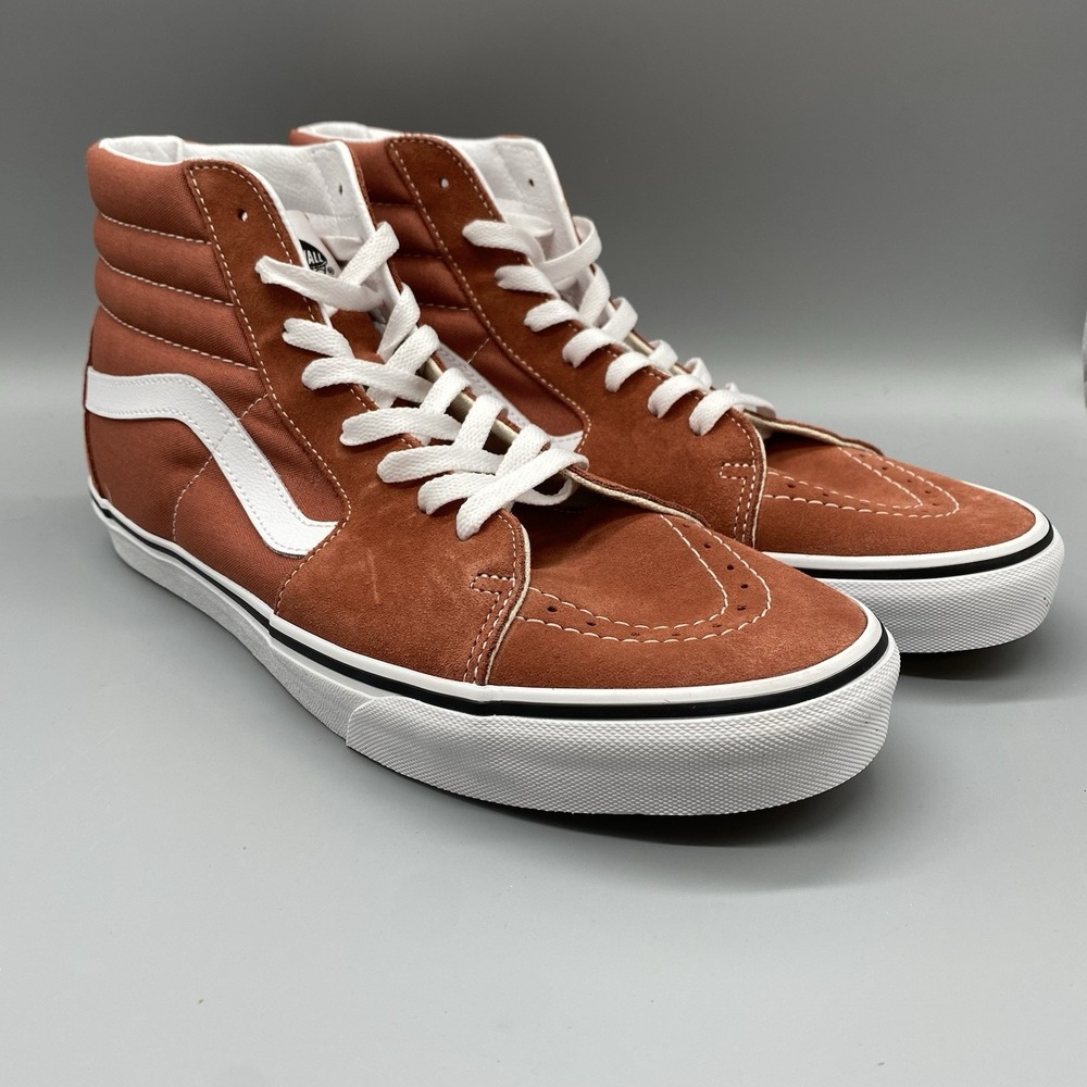 Vans Shoes Mens US 11.5 Theory Auburn Sk8 Hi Skater Sneakers Grunge VN000CMXC9J